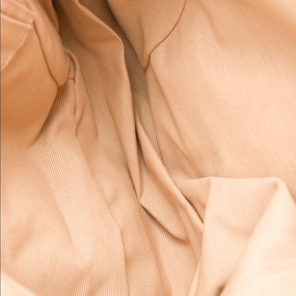 NWOT - SALVATORE FERRAGAMO Yellow/Brown Woven Raffia and Leather Gancio Satchel - Picture 6 of 12